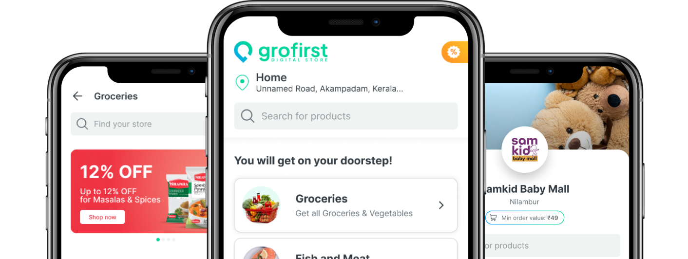 Grofirst App for daily essentials home delivery
